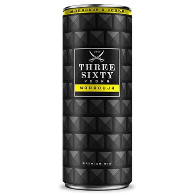 THREE Sixty Vodka Maracuja 10% Vol