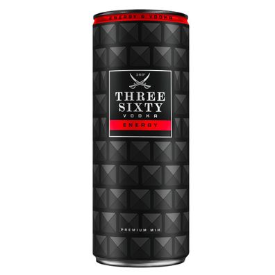 THREE Sixty Vodka Energy 10%Vol