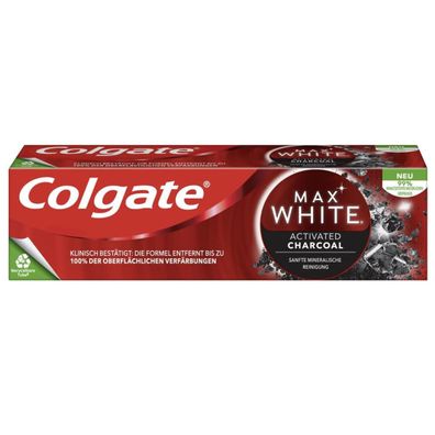 Colgate ZC MaxWhite Charcoal 75ml