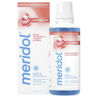 Meridol Rundumpflege Mundspülung 400ml