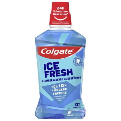 Colgate Mundspülung Fresh Breath gegen Bakterien und Plaque 500ml