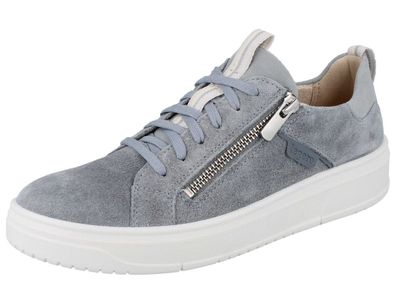 LEGERO Rejoise Damen Halbschuhe Sneaker Schnürschuhe hellblau aria Veloursleder