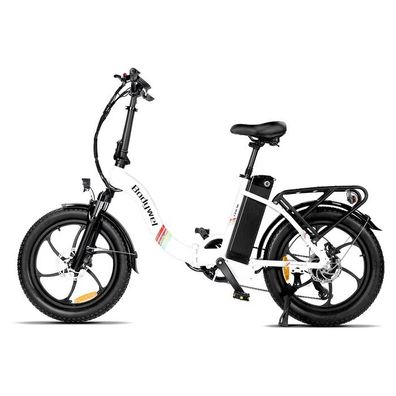 F20se Faltbar Elektrofahrräder 20 * 3.0 in Fat Tyre E-Bike Reichweite 100 km 25km/h