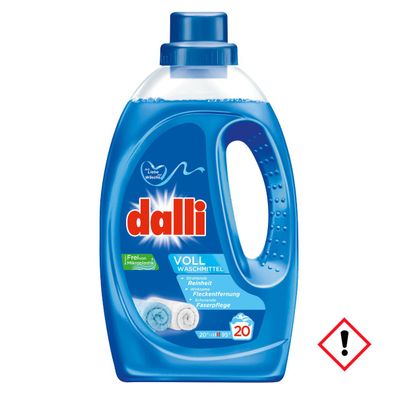 Dalli Activ Flüssig Vollwaschmittel 20WL Sehr ergiebig 1100ml