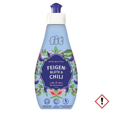 Fit Spülmittel Duftedition Feigenblüte und Chili vegan 400ml