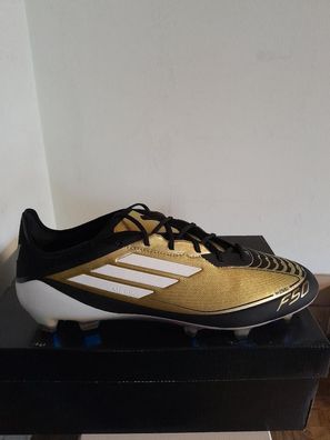 adidas F50 Elite Messi FG Gold - Weiss - Schwarz (IG6717 ) Gr. 41 1/3 - 46