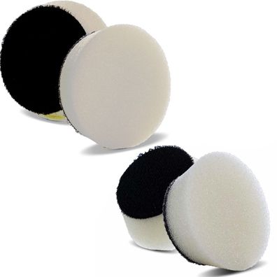 Lake Country Polierpad Force Hybrid Foam white Fine