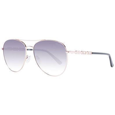 Guess Sonnenbrille GF6143 28B 59 Damen Rosé Gold