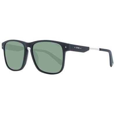 Sting Sonnenbrille SST384 0703 55 Herren Schwarz