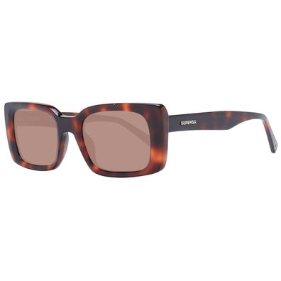 Sting Sonnenbrille SST477 09JC 51 Unisex Braun