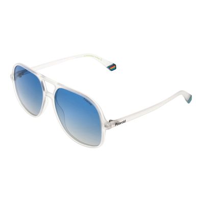 Polaroid Sonnenbrille PLD 6217/S 2M4Z7 57 Unisex Weiß