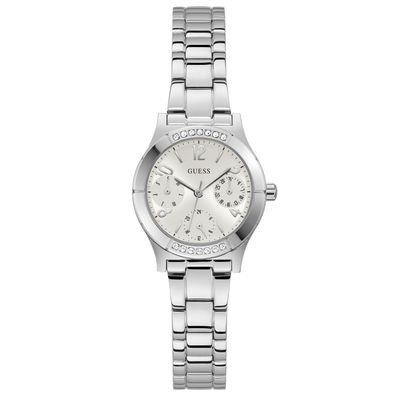 Guess Uhr GW0413L1 Damen Armbanduhr Silber