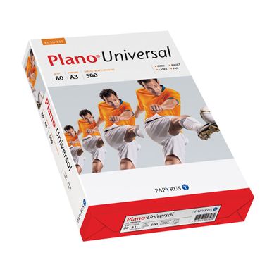 Papyrus Kopierpapier Plano Universal Papier weiss DIN A3 500 Blatt