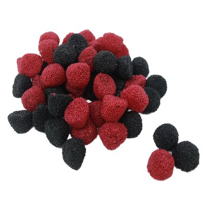 Fruchtgummi Ravazzi Brombeer Himbeer Bolitos mit Nonpareilles 300g