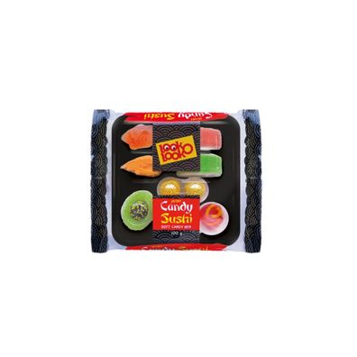 Look O Look Mini Candy Sushi Tray Fruchtgummi und Schaumzucker 100g