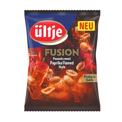 Ültje Fusion Paprika Flamed Style Erdnusskerne mit Paprika 150g