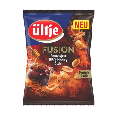 Ültje Fusion BBQ Honey Style Erdnusskerne mit BBQ Honig 150g