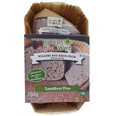 Billers Bio Backpack Typ Brot Landbrot plus Backmischung 250g
