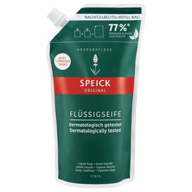 Speick Original Flüssigseife Nachfüllpack reinigt mild 600ml