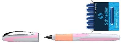 Set Tintenroller Ray Flora/ Tintenpatronen blau