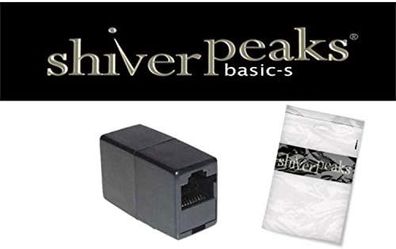 shiverpeaks BASIC-S Modular-IN-line Adapter, RJ12, schwarz