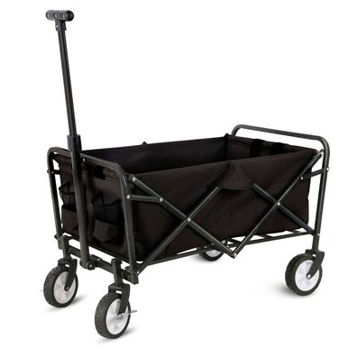 Faltbarer Bollerwagen Transportwagen Handwagen Gartenwagen Stahlrahmen bis 80kg
