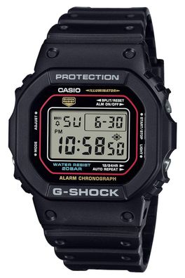 Casio G-Shock Origin Digital Herrenuhr Schwarz DW-5600RL-1ER