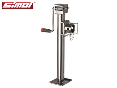 Simol Stützfuß mit senkrechter Kurbel Traglast 1.300 kg