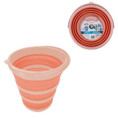 Faltbarer Silikon Putzeimer Wassereimer Eimer Angeln Camping Putzen Silikon 10L