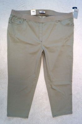Raphaela by BRAX Pamina 6/8 Damen Hose Slim Gr. 52 L30 olive 89,95 NEU