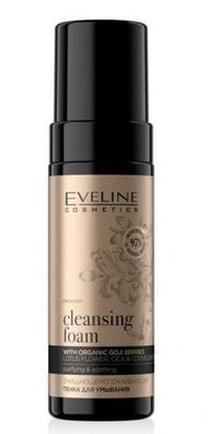 Eveline Gold Gesichtsreiniger Schaum mit beruhigender Wirkung, 150 ml