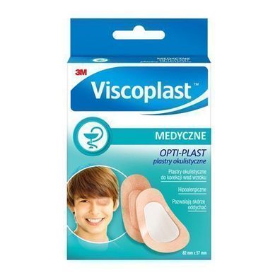 Viscoplast Opti-Plast Pflaster 82x57, 10 Stück