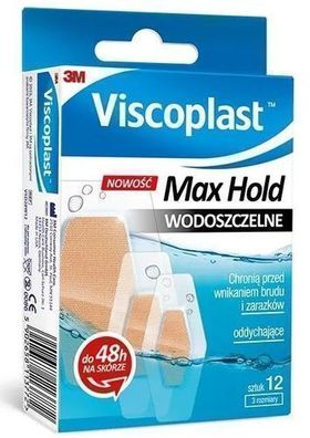 Viscoplast Max Hold, Pflaster, 12 Stück