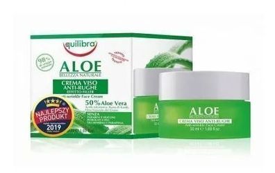 Equilibra Anti-Falten-Creme mit Aloe, 50ml