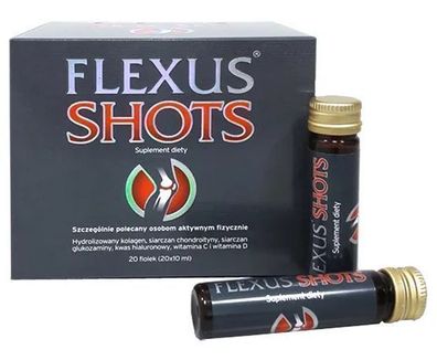 Flexus Shots 20x10ml - Valentis Energiekick