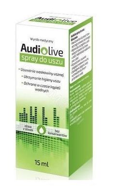 Audiolive Ohrenpflege-Spray, 15 ml, Professionell