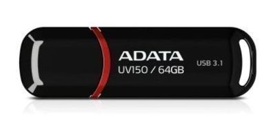 Adata USB 3.2 Gen1 Speicherstick DashDrive UV150 64GB - Schwarz