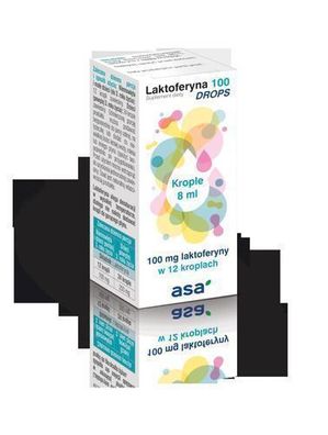 Lactoferrin Tropfen 100 mg, 8 ml