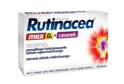 Rutinacea Max D3 + Knoblauch, 60 Tabletten