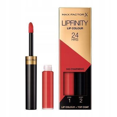 Max Factor Lipfinity Liquid Lipstick 140 Charming