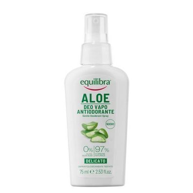 Equilibra, Aloe Deo, 75 ml - Neutralisiert unangenehme Gerüche