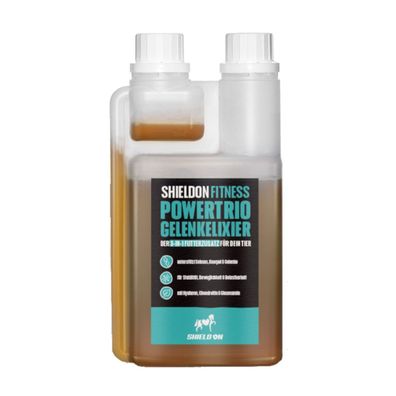 ShieldOn PowerTrio Gelenkelixier mit Hyalouron 1L für Pferde