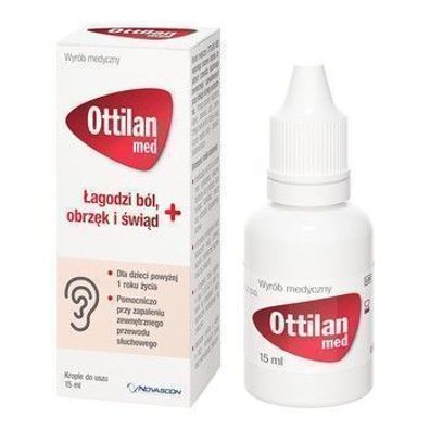 Ottilan Med Ohr Tropfen 15 ml - Ohrenpflege Lösung