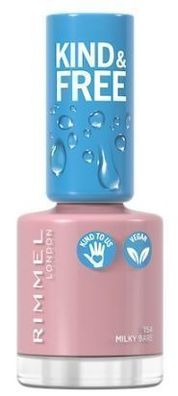 Rimmel Sanfter & Veganer Nagellack 154 Milky Bare, 8ml