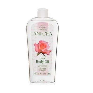 Instituto Espanol Anfora Rosa Körperöl 400ml - Revitalisierend und Feuchtigkeitsspend