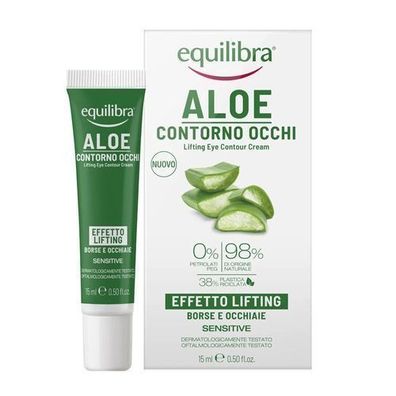 Equilibra Aloe Anti-Aging Augencreme, 15 ml