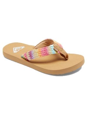 ROXY Kids Flip Flop Rg Porto Raffia pink/raspberry - Größe: 3 / 33