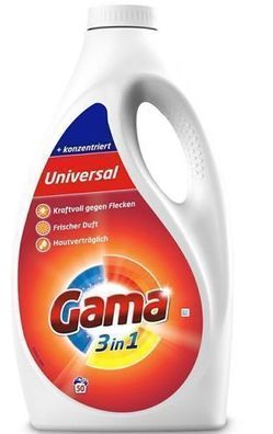 Gama Universelles Waschgel, 2,5 L - Effiziente Fleckenentfernung