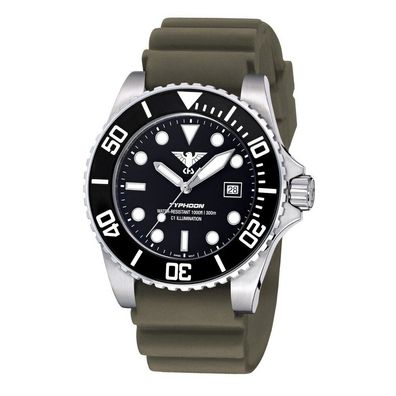 KHS - KHS. TYS. DSGO - Armbanduhr - Herren - Typhoon Steel