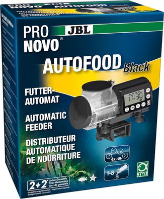JBL ProNovo AutoFood BLACK Futterautomat für Aquarien